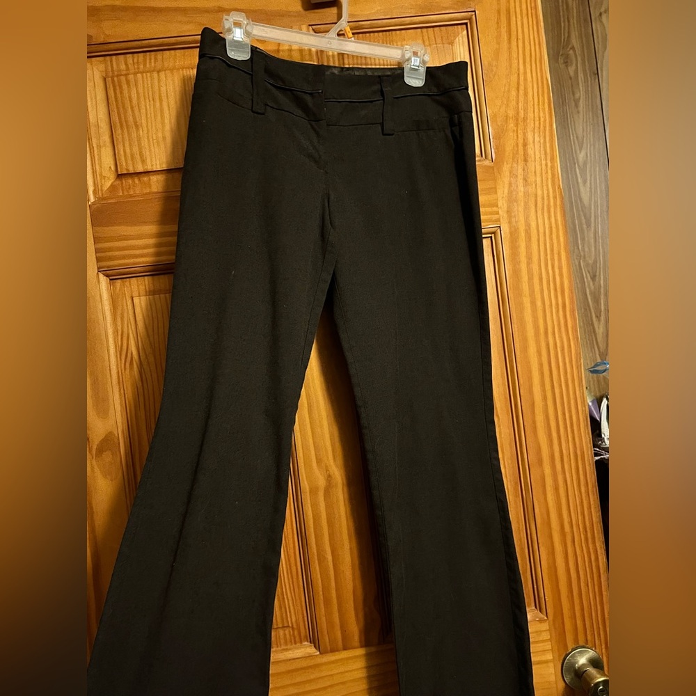 Maurices Classic Black Wide-Leg Trousers